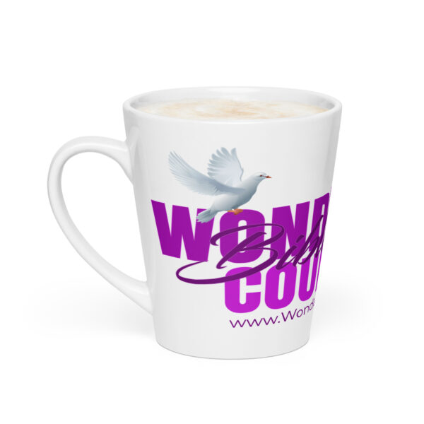 WONDERFULLY COUNSELED Latte mug - Image 2