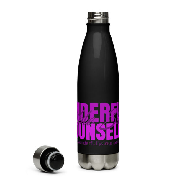 WONDERFULLY COUNSELED  Stainless steel water bottle