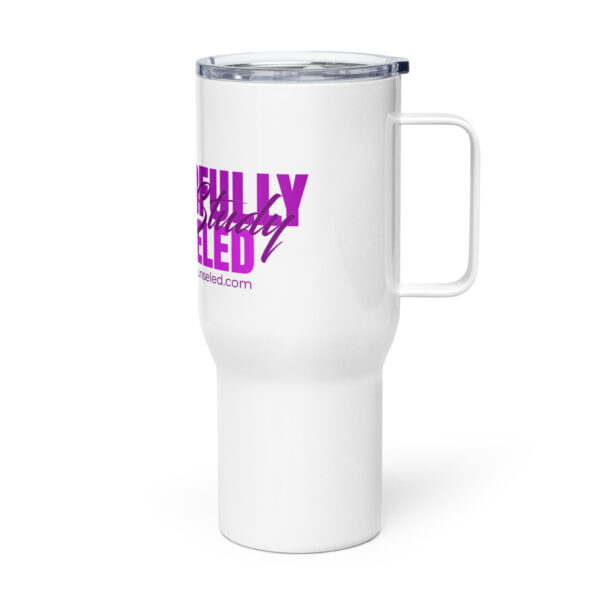 WONDERFULLY COUNSELED  Travel mug with a handle - Image 3