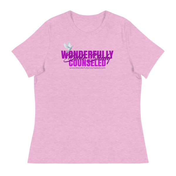 WONDERFULLY COUNSELED  Women's Relaxed T-Shirt